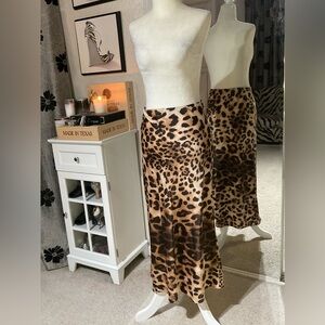 NWT Forever 21 Animal Print Maxi Skirt